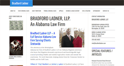 Desktop Screenshot of bradfordladner.net